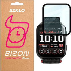 Bizon Watch Edge Hybridglas-Displayschutzfolie Kompatibel mit Garmin Venu X1 Schwarz Bizon Watch Edge Hybridglas-Displayschutzfolie Kompatibel mit Garmin Venu X1 Schwarz