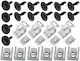 Audi A4 B8 07-15 Engine Cover Mounting Clip Set 28pcs Complete Set