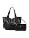 U.S. Polo Assn Women's Black Shoulder Bag