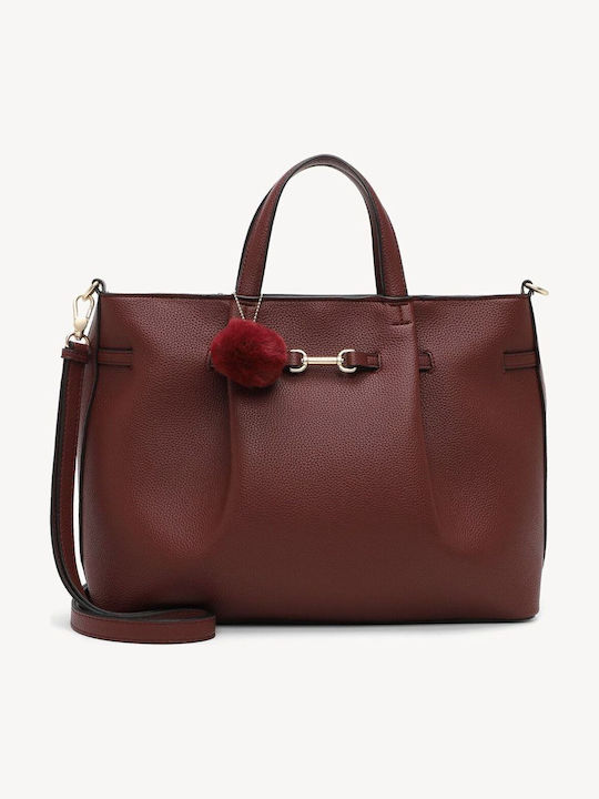 Tamaris Damenhandtasche / Schultertasche Bordeaux