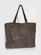 Women's Suede Shoulder Bag Puro
