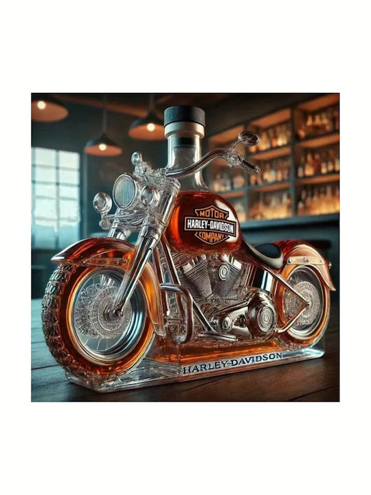 Harley Стъклена гарафа за сервиране на вино със запушалка 1000 мл