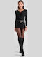 Women's Black Shorts