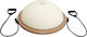 MegaFitness Minge de Echilibru Neagră 60x24cm cu Diametrul de 60cm