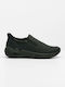 Anatomische Herren Slip-Ons aus Stoff Schwarz