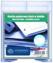 interDRUK Χαρτάκια σε Κύβο Λευκά 8.5x8.5εκ.
