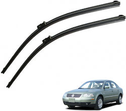 Μყამ предни чистачки, съвместими с VW Passat 2001–2005 – комплект от 2 части Μყამ предни чистачки, съвместими с VW Passat 2001–2005 – комплект от 2 части