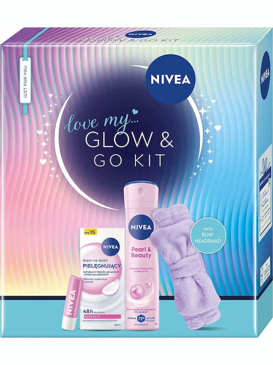 Nivea Love My Glow And Go Kit Travel Set για Λάμψη Nivea Love My Glow And Go Kit Travel Set για Λάμψη