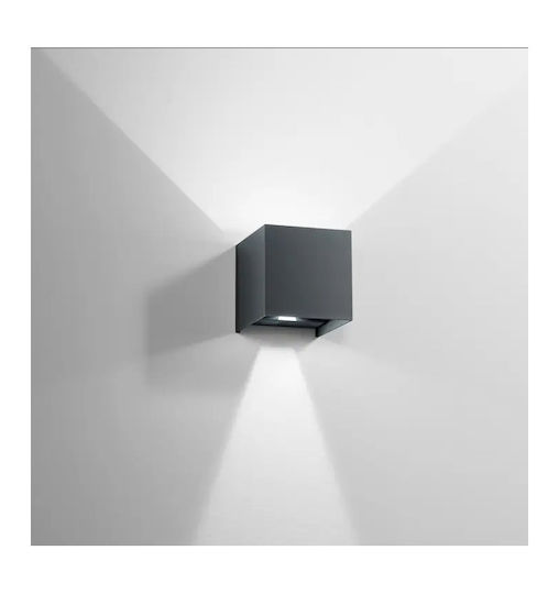 Fan Europe Alfa LED Außenwandleuchte IP54 10 W mit einstellbarem weißem Licht und Doppelstrahl, 10 × 10 × 10 cm Fan Europe Alfa LED Außenwandleuchte IP54 10 W mit einstellbarem weißem Licht und Doppelstrahl, 10 × 10 × 10 cm