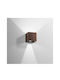 Fan Europe Alfa Außenwandleuchte LED IP54 10 W mit einstellbarem weißem Licht 10 × 10 × 10 cm