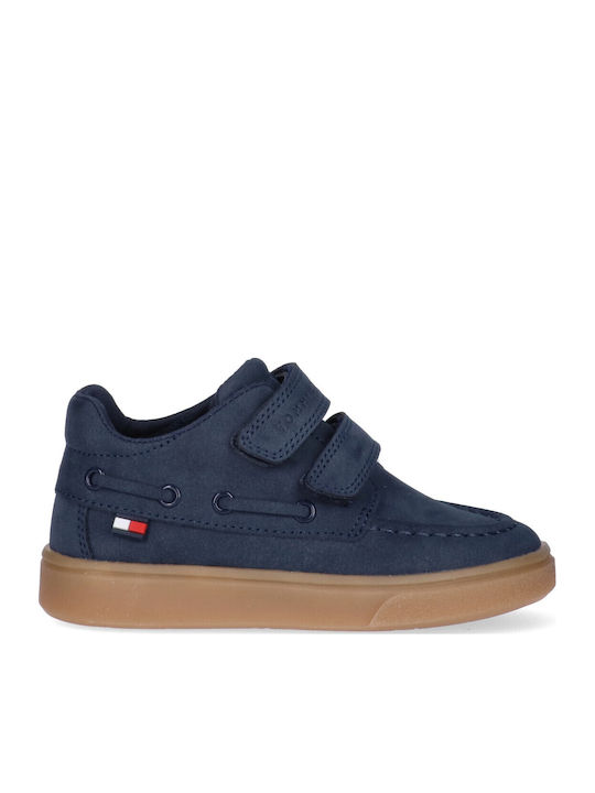 Tommy Hilfiger Δερμάτινα Παιδικά Μποτάκια με Σκ...