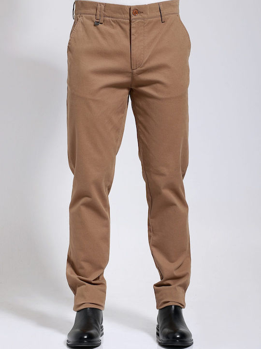 Tresor Pantaloni Chino Slim Fit Camel