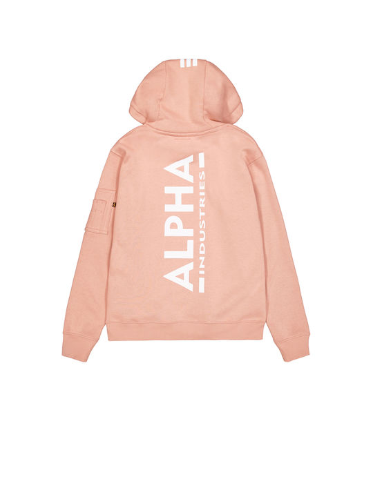 Alpha Industries Φούτερ με Κουκούλα Ai Back Pri...