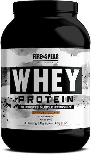 Whey-Protein Molkenprotein Glutenfrei mit Karamellkeks-Geschmack 1 kg