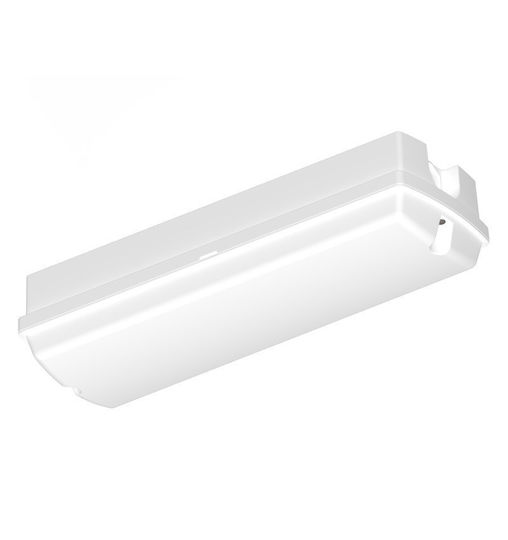 Осветително тяло Bulkhead Compact Rectangular Emergency Sensor 11W MS 840 Бяло 4099854290725 Ledvance 4099854290725