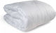 Olia Home White Single Hotel Quilt 160x240cm Microfiber