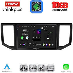 Lenovo Auto-Audiosystem für BMW X2 / X6 und Volkswagen Crafter 2017–2026 (Bluetooth/USB/WiFi/GPS/Apple-CarPlay/Android-Auto) mit 10-Zoll-Touchscreen