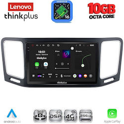 Lenovo Auto-Audiosystem für BMW X2 / X6 und Volkswagen Sharan 2011–2023 (Bluetooth/USB/WiFi/GPS/Apple CarPlay/Android Auto) mit 9-Zoll-Touchscreen