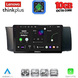 Lenovo Auto-Audiosystem für Toyota GT86, BMW X2 / X6 und Subaru BRZ 2012–2026 (Bluetooth/USB/Wi-Fi/GPS/Apple CarPlay/Android Auto) mit 9-Zoll-Touchscreen