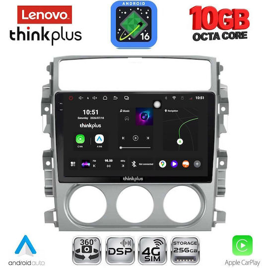 Lenovo Auto-Audiosystem für Suzuki Liana BMW X2 / X6 2001–2007 (Bluetooth/USB/WiFi/GPS/Apple CarPlay/Android Auto) mit 9" Touchscreen