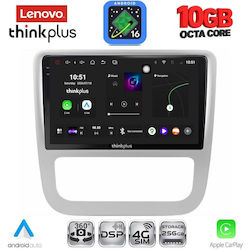 Lenovo Auto-Audiosystem für BMW X2 / X6 Volkswagen Eos / Scirocco 2006 mit Klimaanlage (Bluetooth/USB/WiFi/GPS/Apple CarPlay/Android Auto) mit 9-Zoll-Touchscreen