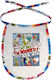 Koupakoupa My Day Grinch Wasserdichtes Lätzchen aus 100 % Baumwolle mit Bindeband Bunt