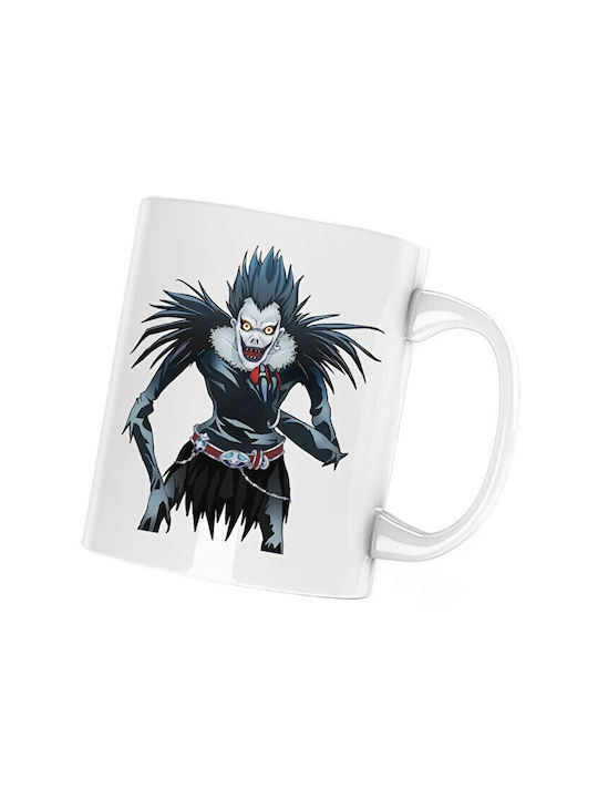 Death White Ceramic Mug 330ml (Personalized)