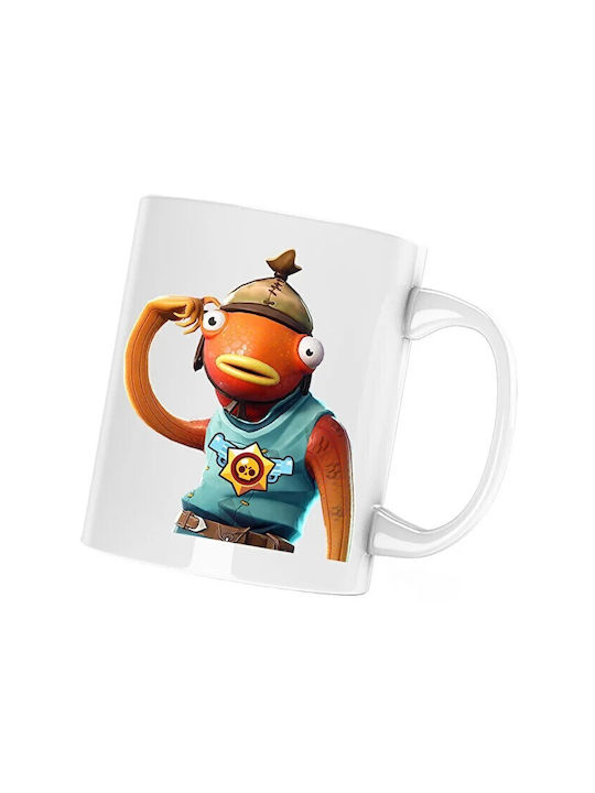 Fortnite Κούπα Κεραμική Λευκή 330ml (Προσωποποι...