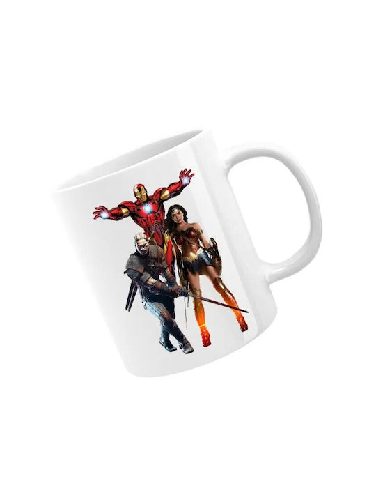 Iron Man Κούπα Κεραμική Κόκκινη 330ml (Προσωποπ...
