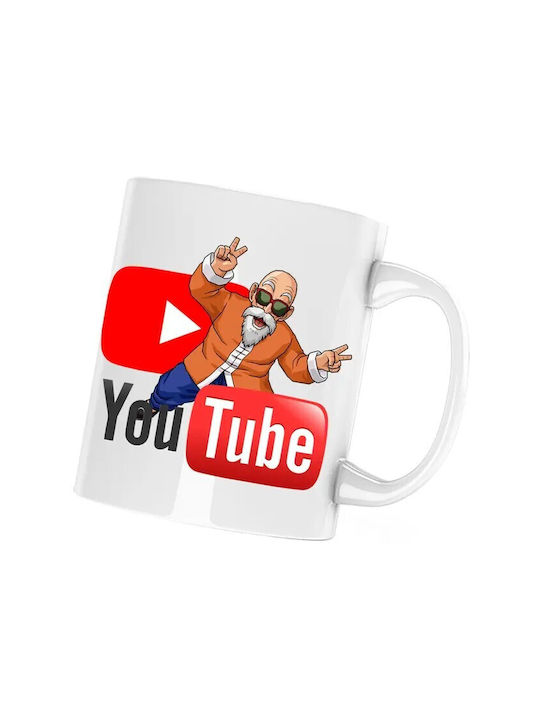 Dragon Ball Z Κούπα Κεραμική Λευκή 330ml (Προσω...