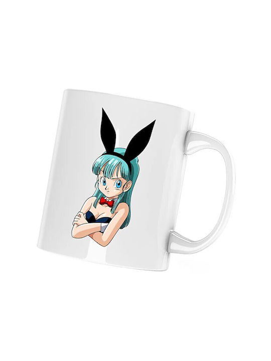 Dragon Ball Z Κούπα Κεραμική Λευκή 330ml (Προσω...