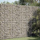 vidaXL Steel Gabion Basket for Garden Fence 10x10 cm Silver