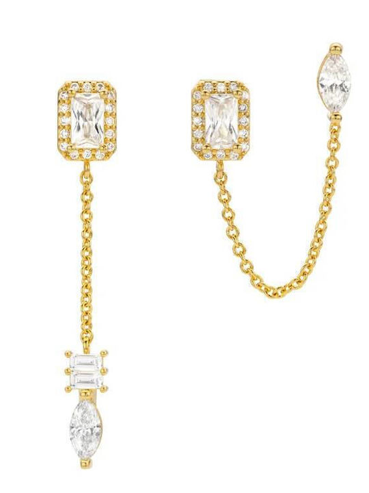 Mya Bay Dancing Dynasty Earrings Gold Bo-370