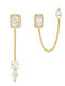 Mya Bay Dancing Dynasty Earrings Gold Bo-370