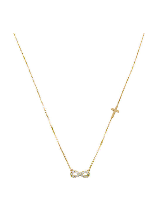 Savvas Design Κολιέ από Χρυσό 14Κ Savvas Design Κολιέ από Χρυσό 14Κ