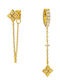 Mya Bay Lotus Chelsea Earrings Gold Bo-397