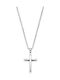 Senza Men’s Steel Cross Without Chain
