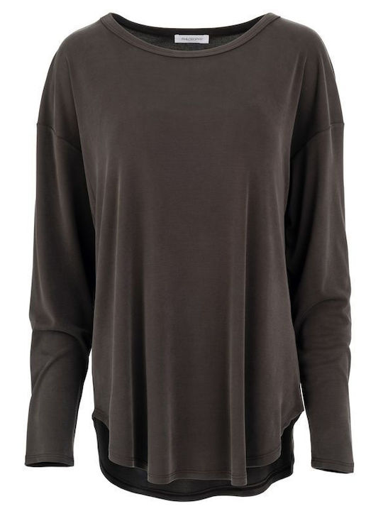 Philosophy Wear Women's Long-Sleeve Blouse Dark...