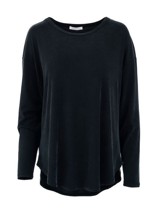 Philosophy Wear Women's Long Sleeve Blouse Black