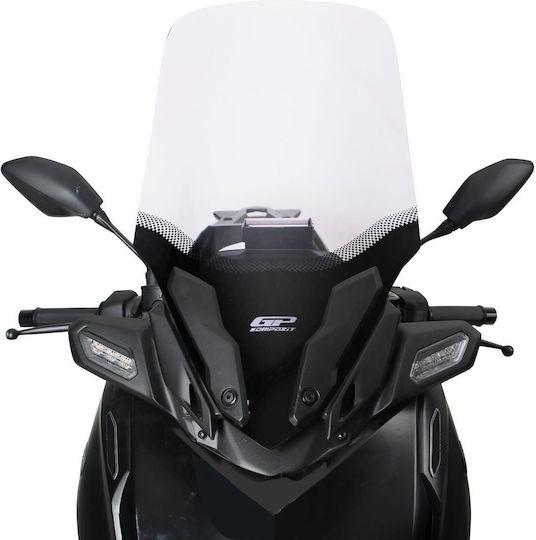Gpk Yamaha X-MAX 250 300 2024-2026 40 cm Transparent Windscreen