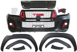 Karosserie-Bausatz Toyota Hilux Revo 2016–2019 Rocco TRD Look Frontstoßstange Kühlergrill Radlaufverbreiterungen