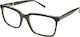 Gm8301 C-2 Herrenbrille mit Schwarzem Acetatgestell