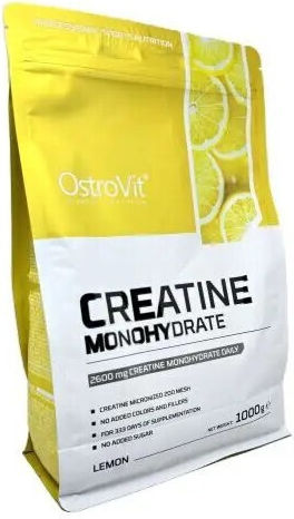 Creatine Μικρονισμένη Μονοϋδρική Κρεατίνη Λεμόνι 1000gr