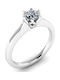 VTJ Einzelsteinschmuck aus Silber mit Diamant