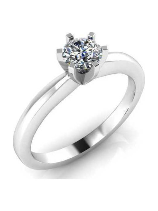 VTJ Ring aus Silber mit Diamant