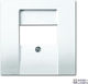 2539-914 Coverplates Partly Incl Insert Busch-balance Si Alpine White