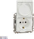 Schneider Electric Sedna Design Priză Electrică Simplă cu Capac Albă