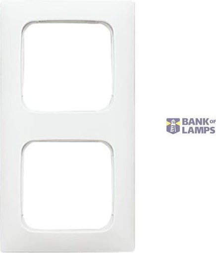 Cover Frame 2-gang 2512-214k 102 500 2cka001725a1540