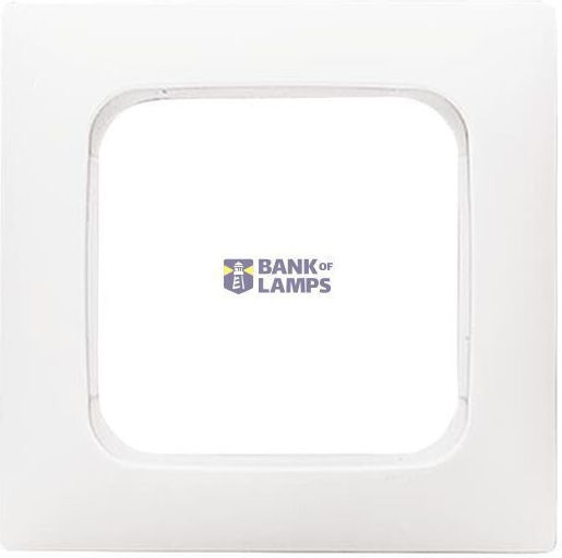 2511-214k-102 Cover Frame 1gang S Alpine White Reflex Si Linear