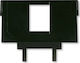 Abb Network Phone Socket Front Plate in White Color